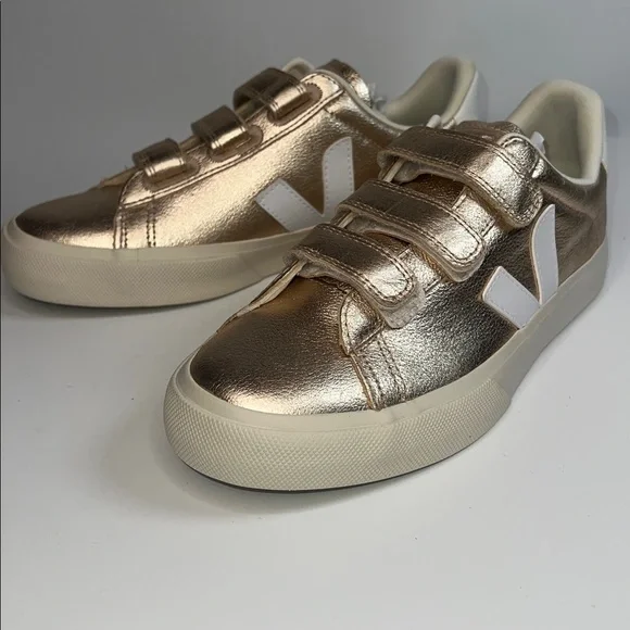 💛NWT WOMENS RECIFE LEATHER PLATINE WHITE SNEAKERS SIZE 40 - Picture 9 of 14